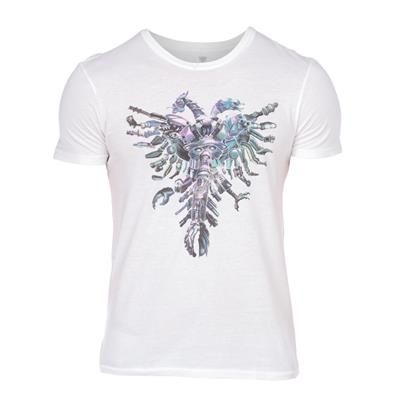 T-Shirt Cavalera Águia Maquina Branca