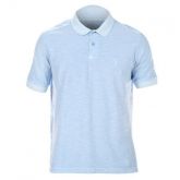 Polo Aleatory Flame Stone Azul Claro